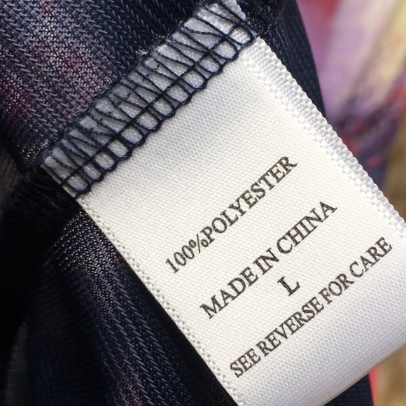 Dirty Ballerina Blue Multi Watercolor Print Drape Back Maxi Dress - Picture 6 of 6